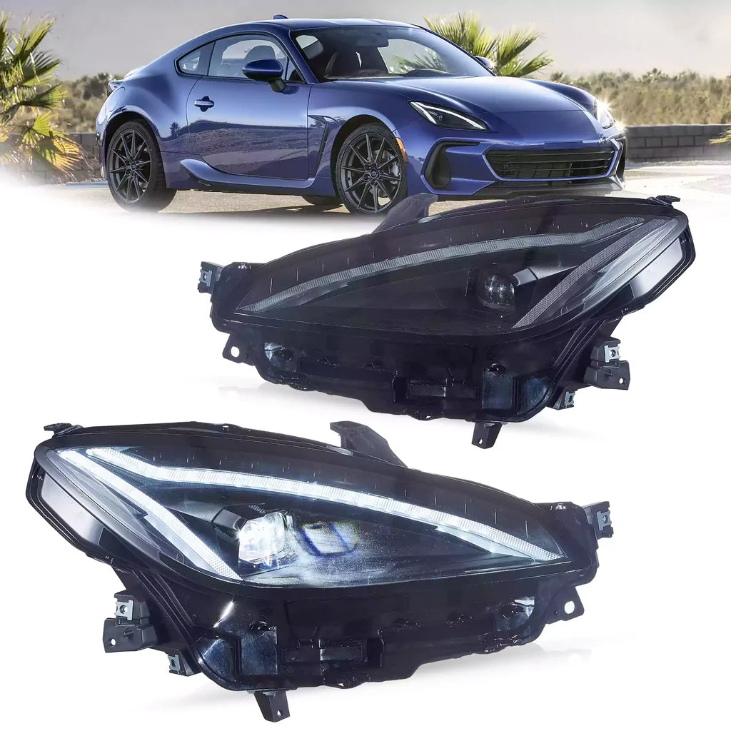 Tuning Front LED Projector Headlights Toyota GR86 / Subaru BRZ (2021–2024)