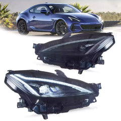 Tuning Front LED Projector Headlights Toyota GR86 / Subaru BRZ (2021–2024)