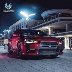 Tuning front projector lights Mitsubishi Lancer / Evo X (2008–2017)