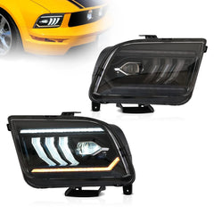 Ford Mustang S197 (2005–2009) Front LED Projector Headlights