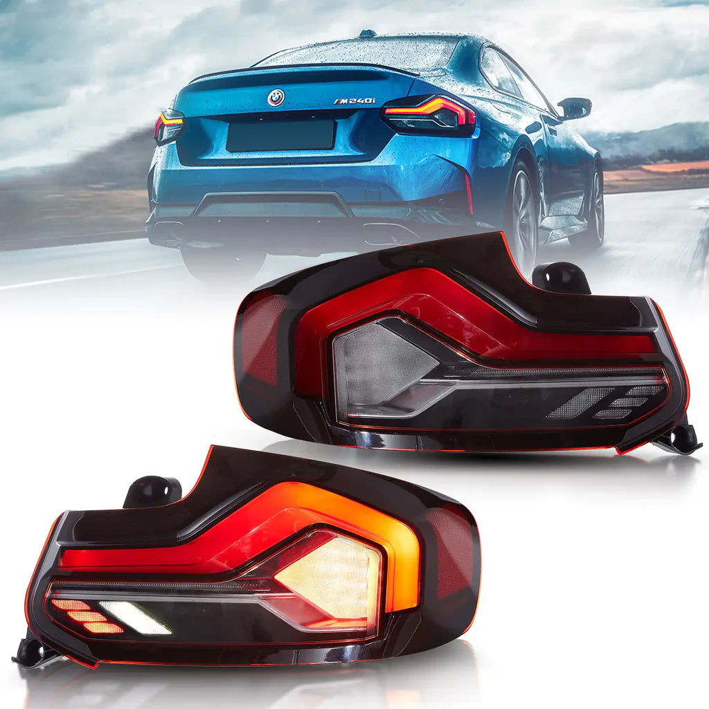Zadné LED svetlá BMW 2 Series / M2 (F22 F23 F87) – Start-up animácia