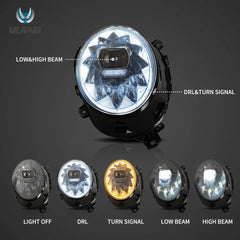 Tuning Front LED Projector Headlights Mini Cooper F55/F56/F57 (2014–2022)