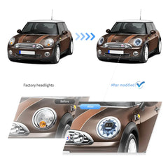 Tuning Front LED Projector Headlights Mini Cooper F55/F56/F57 (2014–2022)