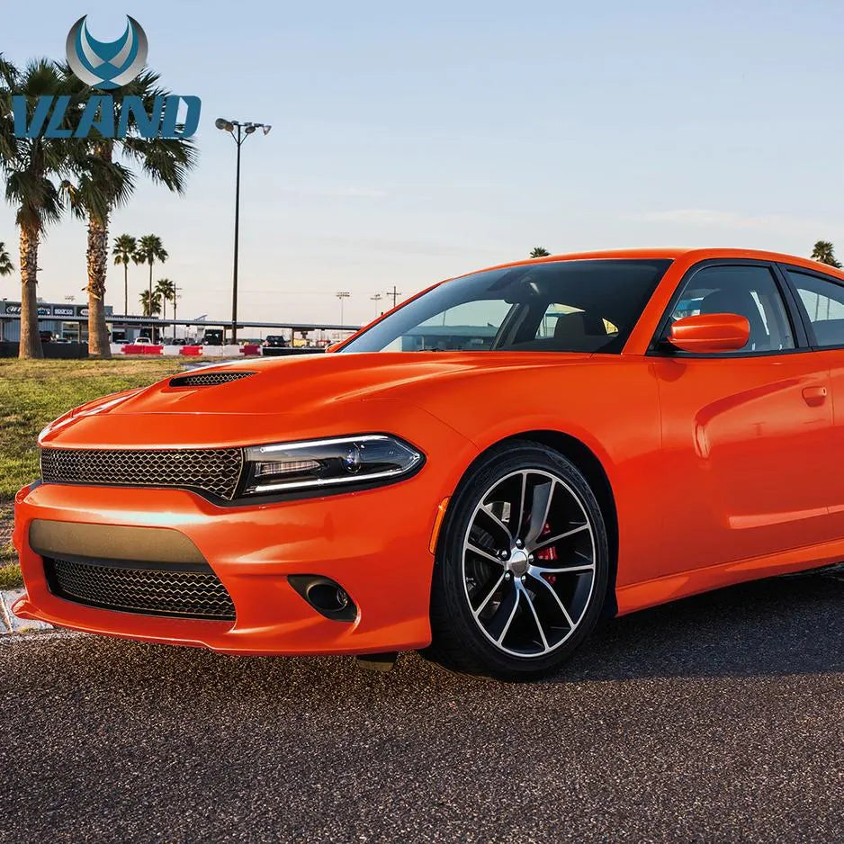 Predné projektorové svetlá Dodge Charger (2015–2023) – RGB DRL