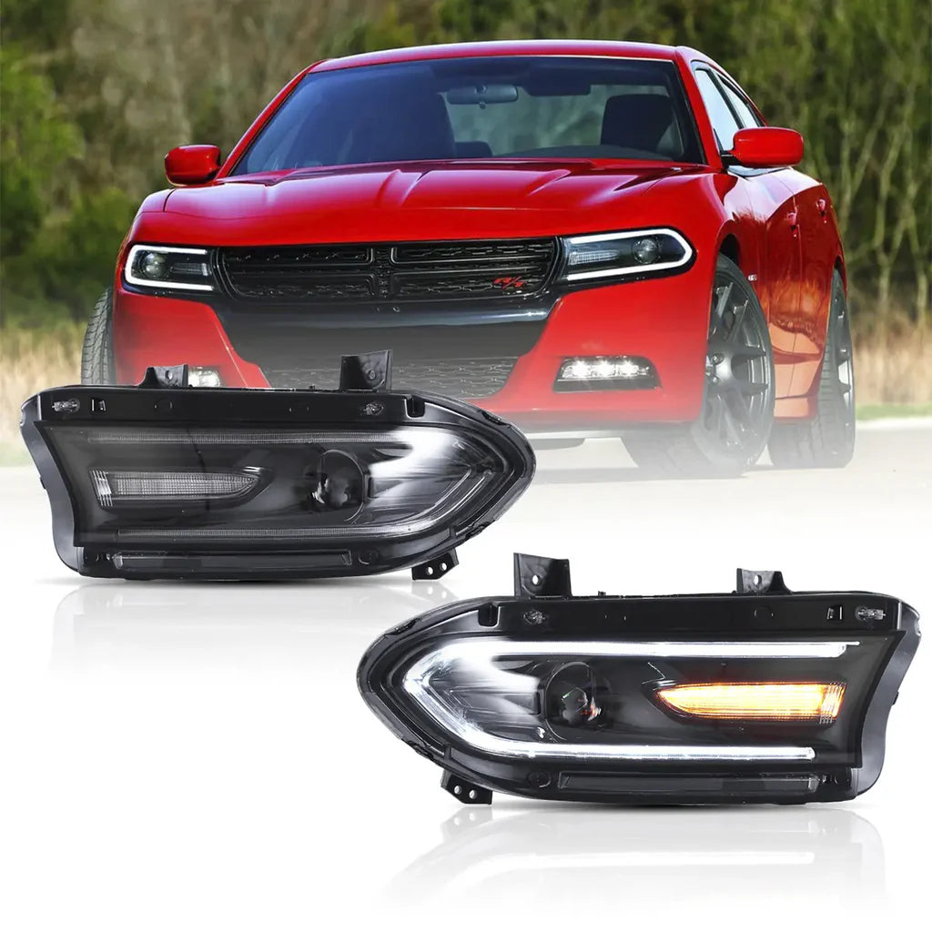 Dodge Charger (2015–2023) Projector Headlights – OEM Style