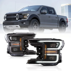 Predné LED projektorové svetlá Ford F-150 (2018–2020) – animácia