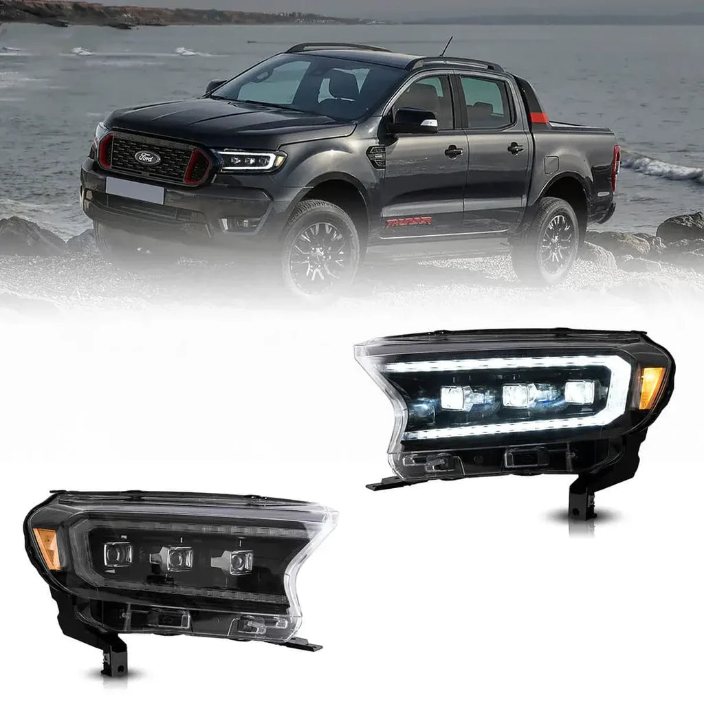 Predné LED Matrix projektorové svetlá Ford Ranger (2015–2021)