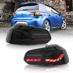 Tuning Rear OLED Lights VW Golf 6 (2008–2014) Dragon Scale