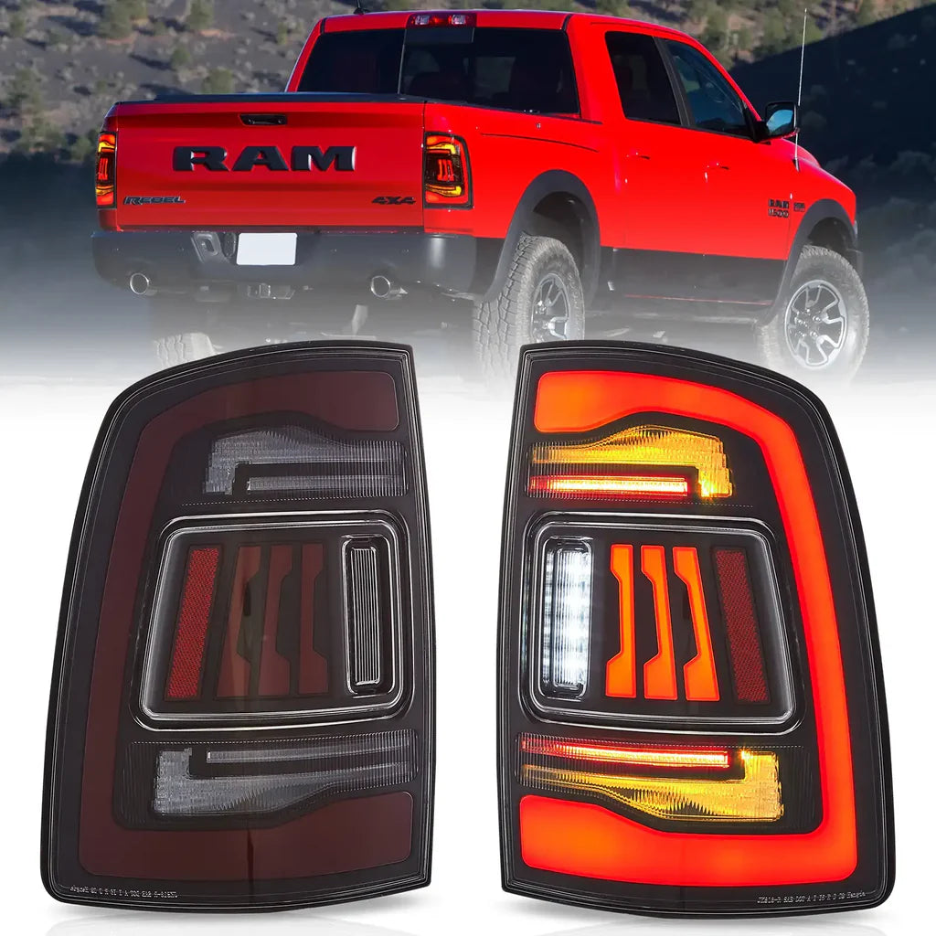 Zadné LED svetlá Dodge Ram 1500 / 2500 / 3500 (2009–2018)