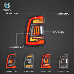 Dodge Ram 1500 / 2500 / 3500 (2009–2018) Rear LED Taillights