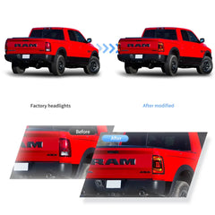 Dodge Ram 1500 / 2500 / 3500 (2009–2018) Rear LED Taillights