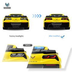 Chevrolet Corvette C7 (2014–2019) Rear LED Sequential Taillights