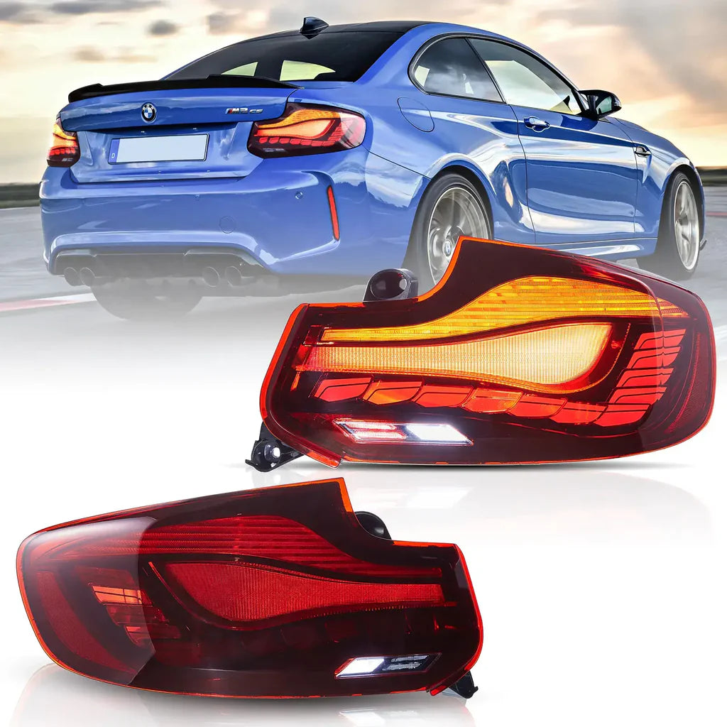 Zadné LED svetlá BMW 2 Series / M2 (F22 F23 F87) – OLED GTS štýl