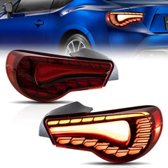 Tuning Rear LED Lights Toyota GT86 / Subaru BRZ / Scion FR-S (2012–2020) Dragon Style