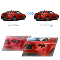 Tuning Rear LED Lights Toyota GT86 / Subaru BRZ / Scion FR-S (2012–2020) Dragon Style