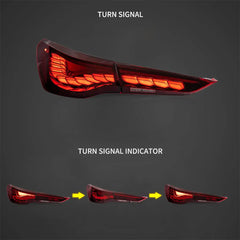 BMW 4 Series G22 / G23 / G26 (2020–) OLED Tail Lights – GTS Style