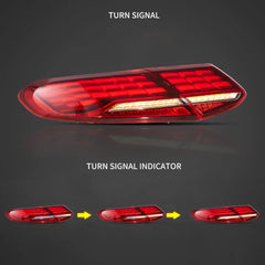 Rear LED Lights Mercedes-Benz C-Class C205 / A205 (2016–2023)