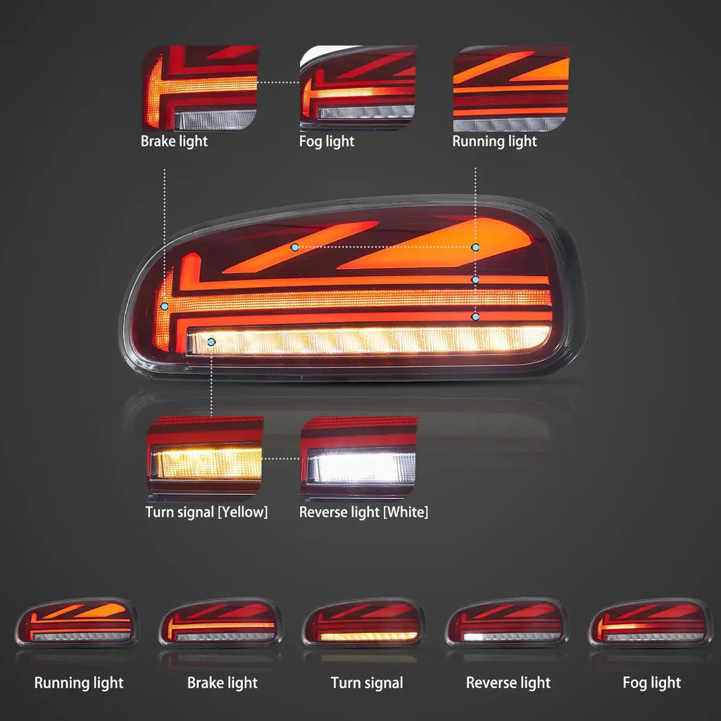 Tuning zadné LED svetlá Mini Cooper Clubman F54 (2015–2023) Union Jack