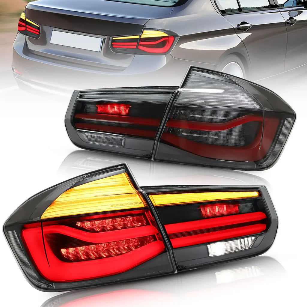 Zadné LED svetlá BMW 3 Series F30 / M3 F80 (2012–2018) – sekvenčné smerovky