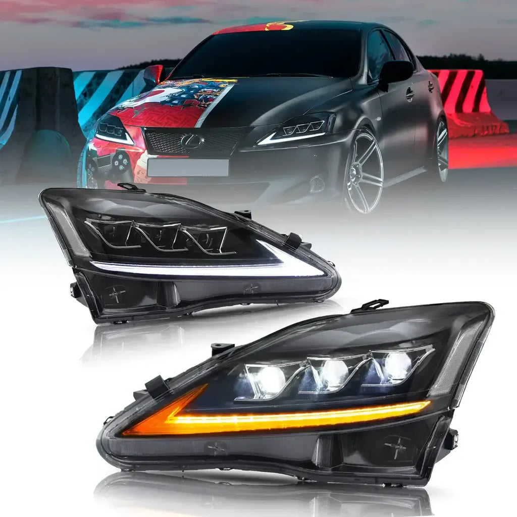 Lexus IS XE20 (2006–2013) Front LED Matrix Headlight Tuning