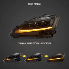 Lexus IS XE20 (2006–2013) Front LED Matrix Headlight Tuning