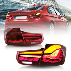 Zadné OLED svetlá BMW 3 Series F30 / M3 F80 (2012–2019) – GTS štýl