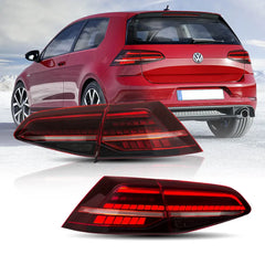 Tuning zadné LED svetlá VW Golf MK7 / MK7.5 (2013–2021) sekvenčné