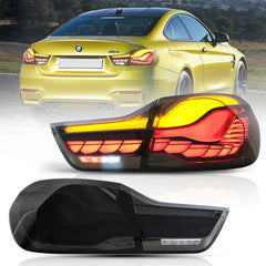 BMW 4 Series F32 / F33 / F36 / M4 F82 F83 (2014–2020) LED Tail Lights – GTS Style