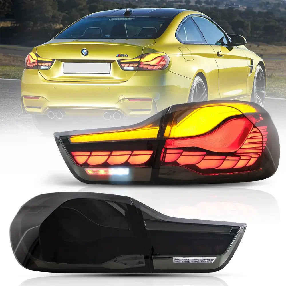 Zadné LED svetlá BMW 4 Series F32 / F33 / F36 / M4 F82 F83 (2014–2020) – GTS štýl