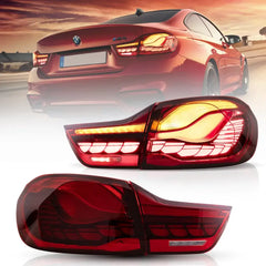 BMW 4 Series F32 / F33 / F36 / M4 F82 F83 (2014–2020) LED Tail Lights – GTS Style
