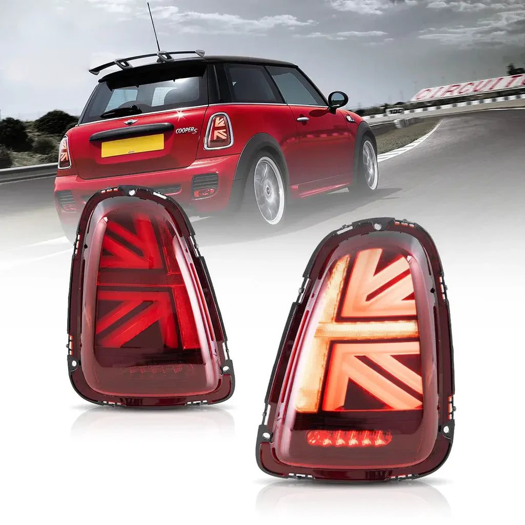 Tuning zadné LED svetlá Mini Cooper R56/R57/R58/R59 (2007–2013) Union Jack
