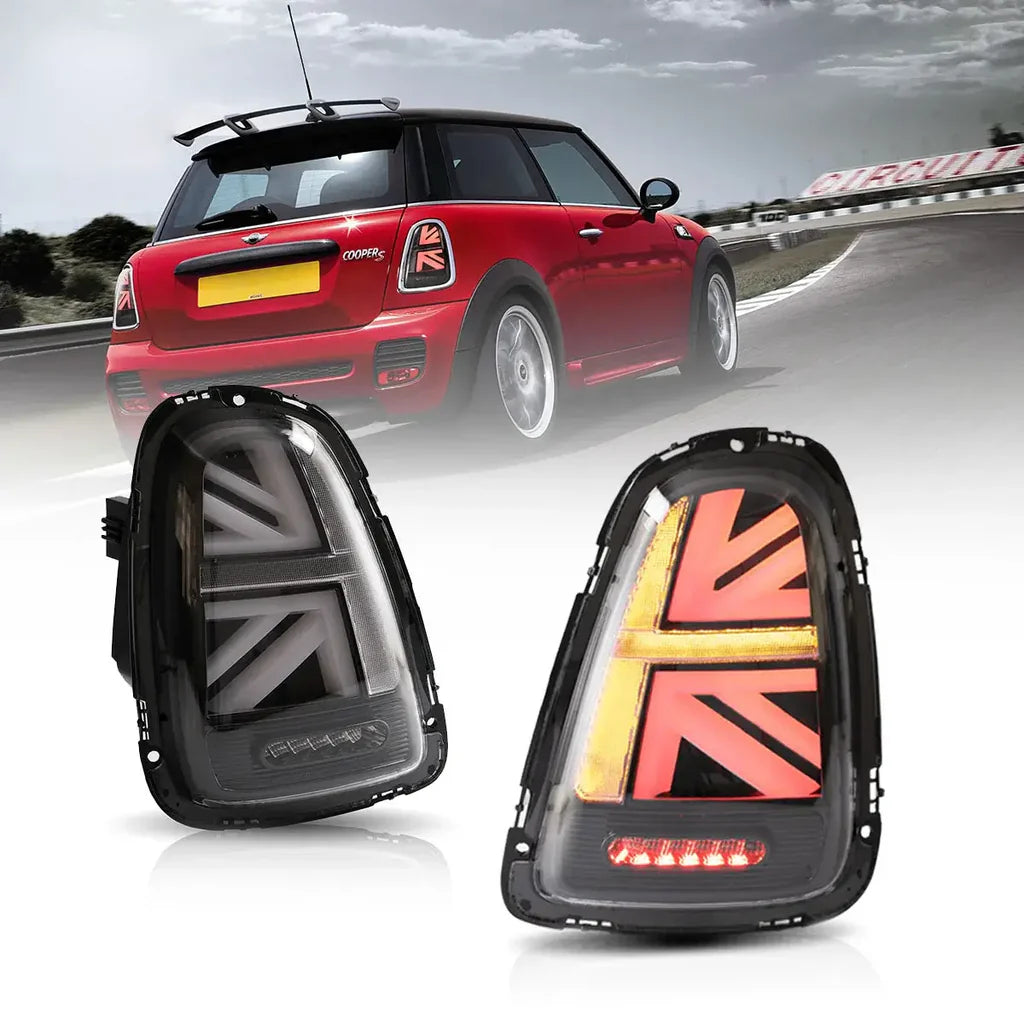 Tuning zadné LED svetlá Mini Cooper R56/R57/R58/R59 (2007–2013) Union Jack
