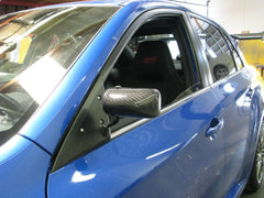 APR Formula GT3 Carbon Mirrors for Subaru WRX - black, wide angle