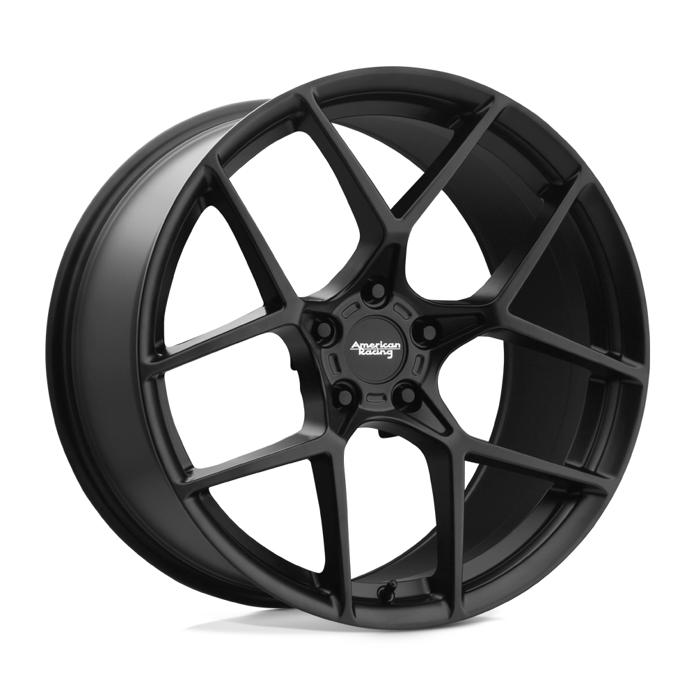 American Racing AR924 Crossfire 19x8.5 5x120.65 Satin Black | Flow Formed disk