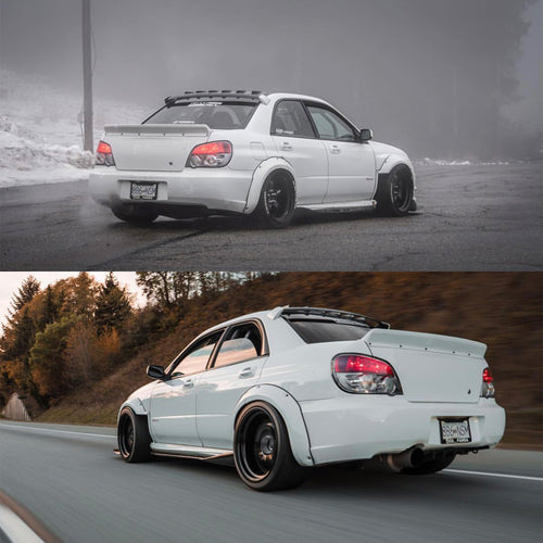 Ducktail spojler Subaru Impreza WRX STI II GD Sedan S1/S2/S3 2000–2007