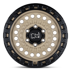 Black Rhino Sentinel 20X9.5 8X165.1 ET12 Desert Sand / Black Ring