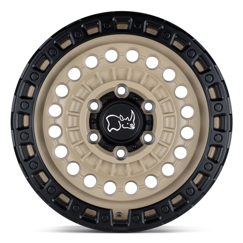 Black Rhino Sentinel 20X9.5 8X165.1 ET12 Desert Sand / Black Ring