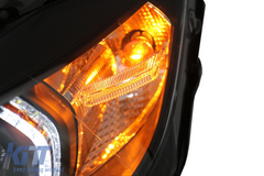 Angel Eyes svetlá BMW F30 F31 (2011-2015) Halogen – LED DRL, H7, E6