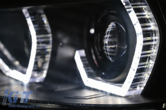 Angel Eyes svetlá BMW F30 F31 (2011-2015) Halogen – LED DRL, H7, E6