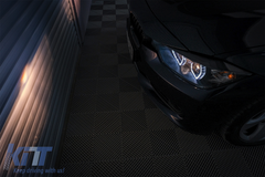 Angel Eyes svetlá BMW F30 F31 (2011-2015) Halogen – LED DRL, H7, E6
