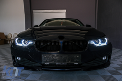 Angel Eyes svetlá BMW F30 F31 (2011-2015) Halogen – LED DRL, H7, E6