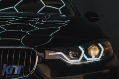 Angel Eyes svetlá BMW F30 F31 (2011-2015) Halogen – LED DRL, H7, E6