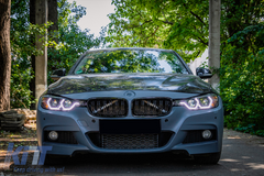 Angel Eyes svetlá BMW F30 F31 (2011-2015) Halogen – LED DRL, H7, E6