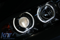 Angel Eyes lights BMW E90 E91 (2005-2011) black – LED parking lights