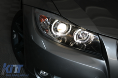 Angel Eyes lights BMW E90 E91 (2005-2011) black – LED parking lights