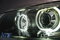 Angel Eyes lights BMW E90 E91 (2005-2011) black – LED parking lights
