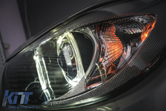 Angel Eyes lights BMW E90 E91 (2005-2011) black – LED parking lights