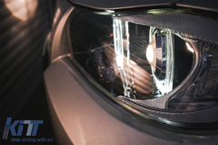 Angel Eyes lights BMW E90 E91 (2005-2011) black – LED parking lights