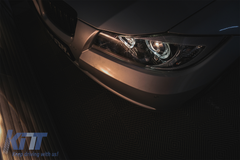 Angel Eyes lights BMW E90 E91 (2005-2011) black – LED parking lights