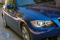 Angel Eyes lights BMW E90 E91 (2005-2011) black – LED parking lights